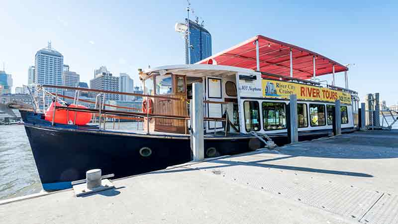 Join us for a 1.5 hour cruise of the Brisbane River, taking in the distinctive river scene and getting a unique perspective on the city