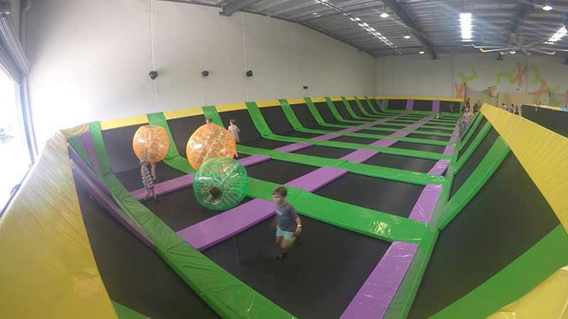 Enjoy over 80 trampolines across 1000 square metres for you to jump to Xtreme heights and keep fit at the same time!