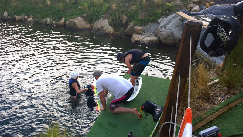 Get amongst some high energy wakeboarding action at Taupo Wake Park!