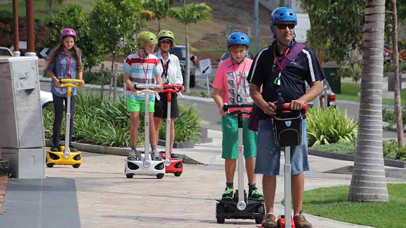 Robo Segway Style Tours are a fun way to explore Airlie Beach and the surrounding area