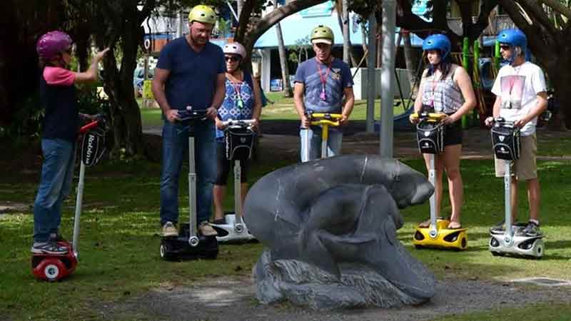 Robo Segway Style Tours are a fun way to explore Airlie Beach and the surrounding area