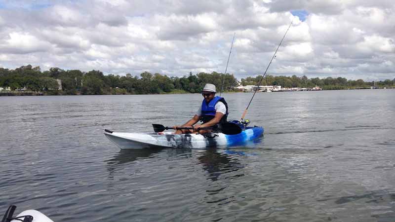 Join Brissy Kayak Fishing Tours for a 4 hour guided fishing trip on the Brisbane River