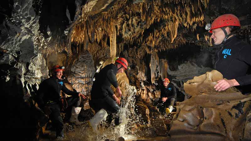 Incorporating the best of blackwater rafting with caving, climbing and swimming - TumuTumu ToObing is a great Kiwi adventure not to be missed.