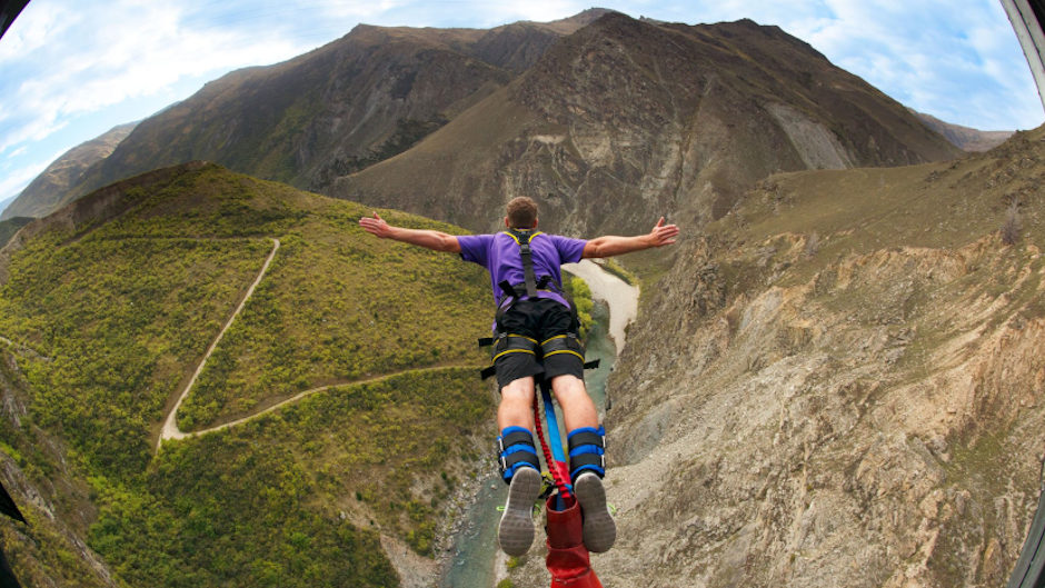 Welcome to the best thing you’ve ever done. Go full throttle with our 134m Bungy (the highest in New Zealand). Free fall for 8.5 seconds in a blitz of pure fear and adrenaline. Don’t say we didn’t warn you, because this will definitely put the cement in your coffee.