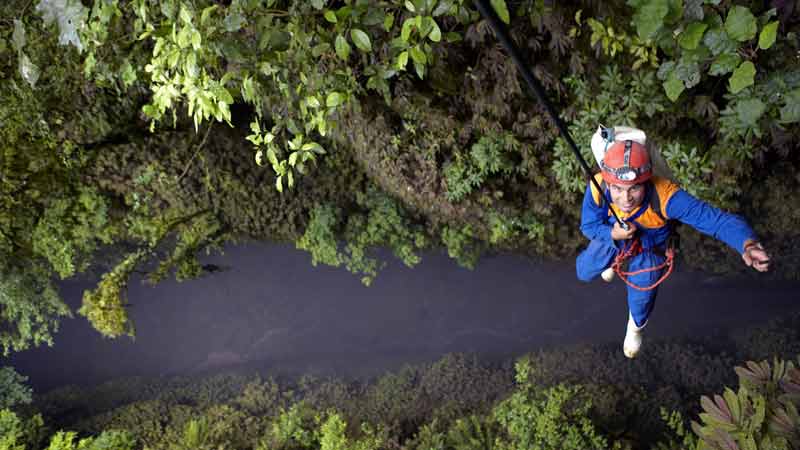 This dry caving adventure while surprisingly gentle is an elating experience not to be missed! Just ask Tom Cruise - he's done it 4 times!