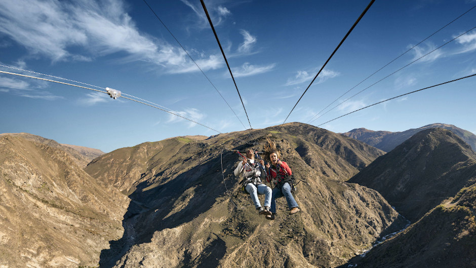 Free fall 70m towards the valley floor before swinging out in an awe inspiring 300m arc that takes the adrenaline hit to the next level. Go forwards, backwards, upside down, or with a friend, it doesn’t matter just GO!