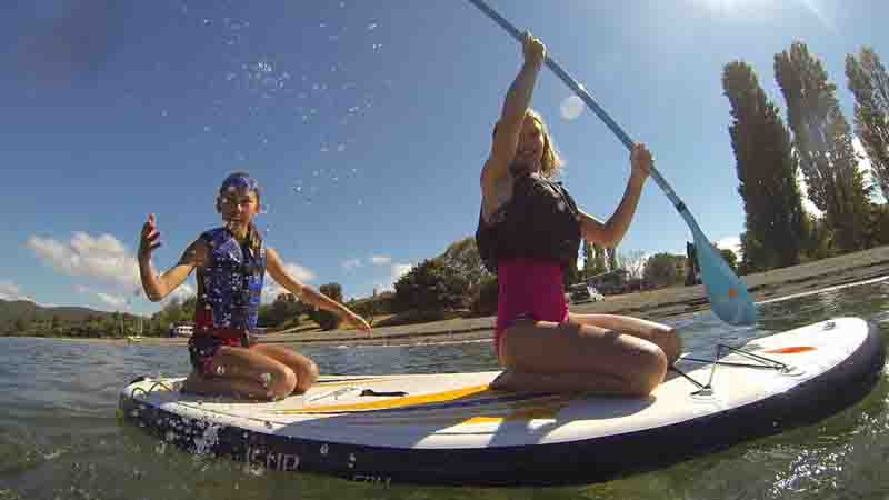 Experience the water sports craze that’s taking the world by storm and hire a Stand Up Paddle Board from 2 Mile Bay Water Sports Centre!