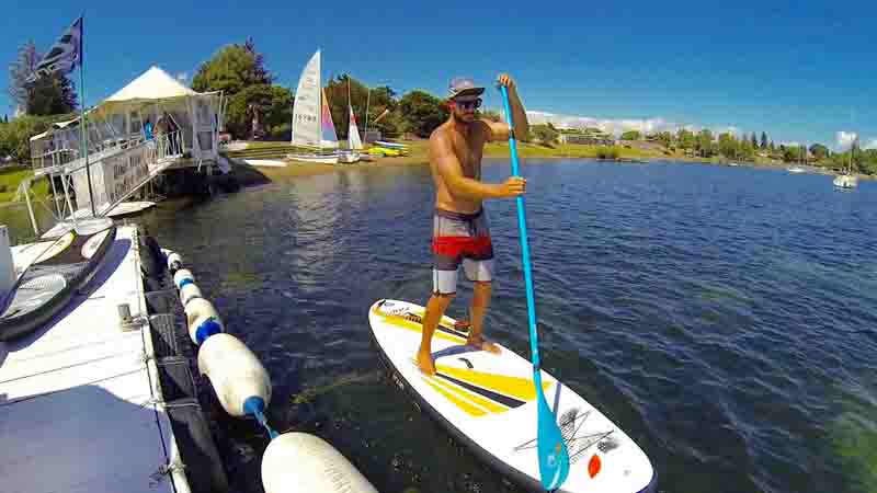 Experience the water sports craze that’s taking the world by storm and hire a Stand Up Paddle Board from 2 Mile Bay Water Sports Centre!