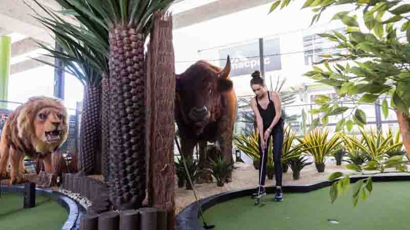 Take a journey around the world without leaving Auckland with Around The World 18 Hole Mini Golf!
