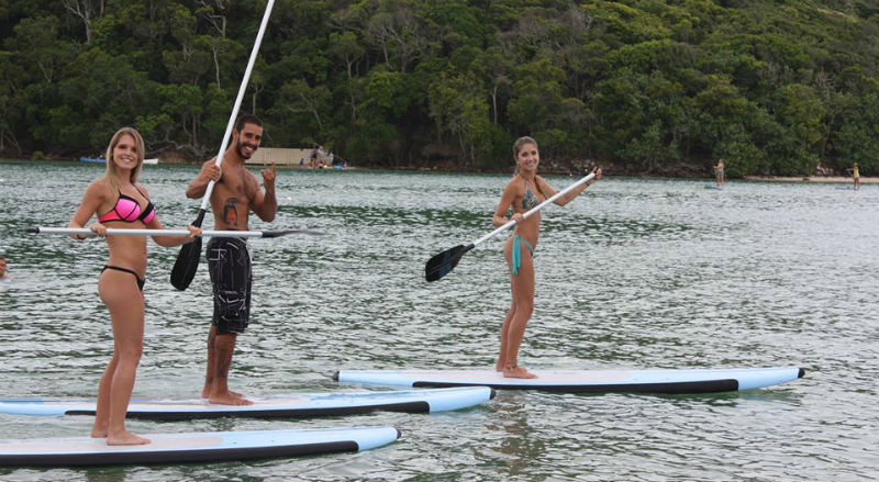 Cheyne Horan SUP Hire is your go-to for epic SUP experience. Located at just 100 meters north of Seaworld. The broadwater is picturesque and very easy to paddle board. We give a SUP lesson with each Paddle Board.
