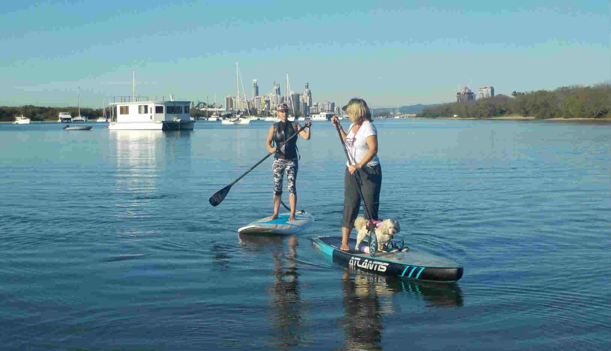 Cheyne Horan SUP Hire is your go-to for epic SUP experience. Located at just 100 meters north of Seaworld. The broadwater is picturesque and very easy to paddle board. We give a SUP lesson with each Paddle Board.