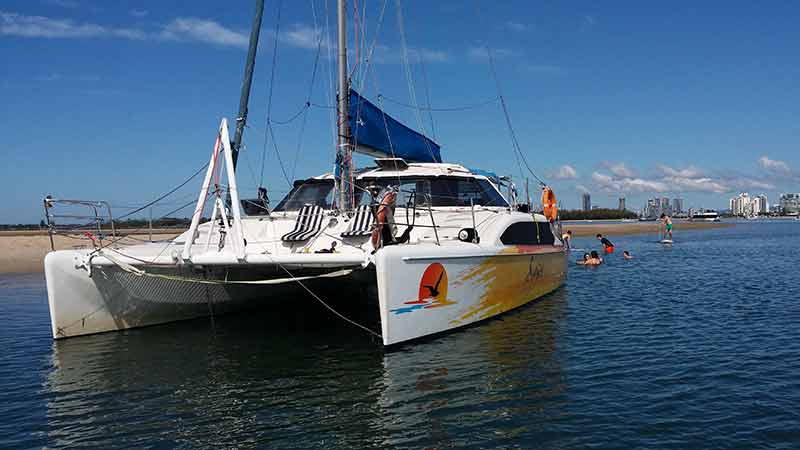 Set sail on Sunbird for a lunch you’ll never forget. With a coastal playing field from Surfers Paradise to Brisbane, you won’t be short of views or activity. Grab a fishing rod, tackle a stand up paddle board, or go for a splash in the crystal waters, this is time to be spent doing what you love.