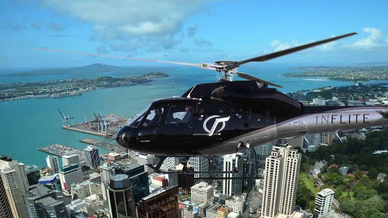 Enjoy a bird’s eye view over Auckland city with its stunning beaches, vast volcanoes and beautiful islands.