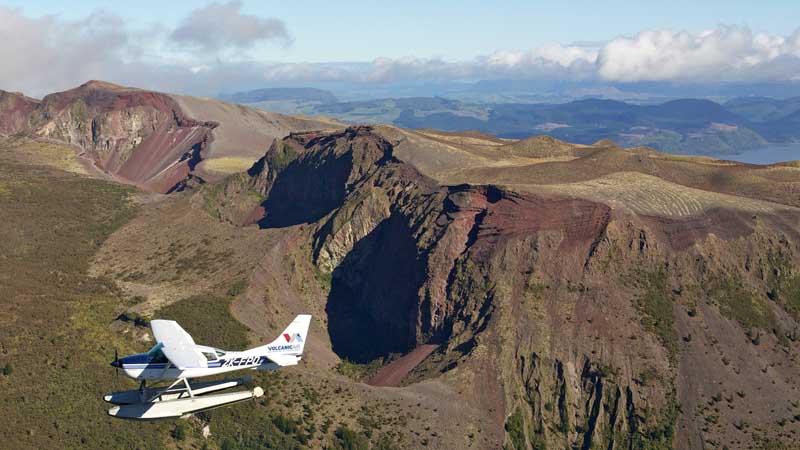 Experience the magic of Rotorua's volcanic and geothermal activity with this 30-minute scenic exploration flight