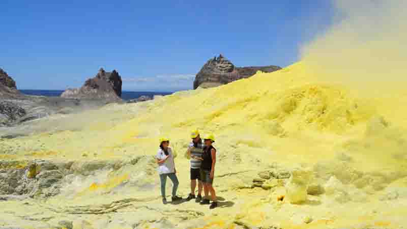 Join us for a fantastic explorative scenic flight to visit New Zealand's only active marine Volcano - White Island or Whakaari (Maori). Includes approximately one hour guided walk to explore the volcano surface.