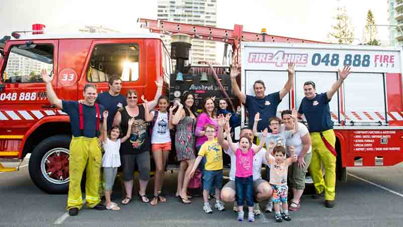 Hit the siren as we take a ride in an authentic fire truck through Surfers Paradise! You’ll even get to use the fire hose!