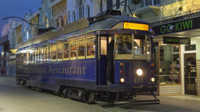 Welcome Aboard the Christchurch Tramway Restaurant!

