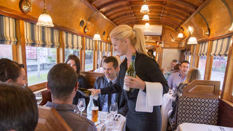 Welcome Aboard the Christchurch Tramway Restaurant!

