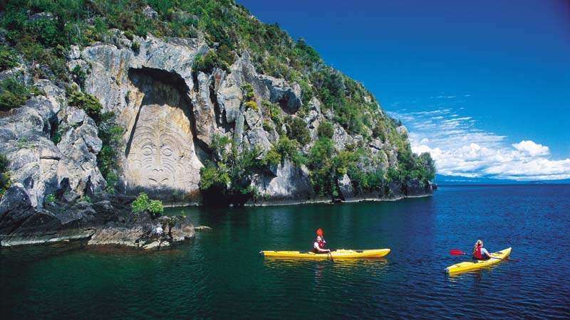 Join INFLITE Charters for an incredible scenic helicopter flight that will showcase Taupo’s two most Scenic Stars – The mighty Huka Falls and the incredible Maori Rock Carvings! 