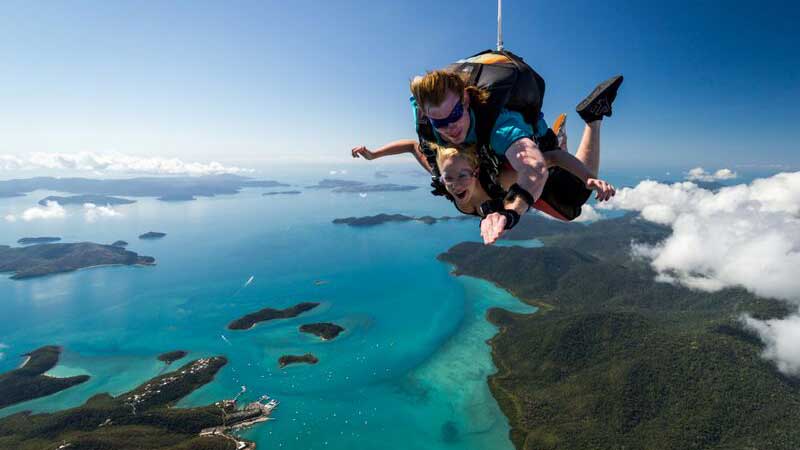 Skydive Airlie Beach! Tandem Skydive in Airlie Beach from up to 15,000ft over the beautiful Whitsunday Islands!
