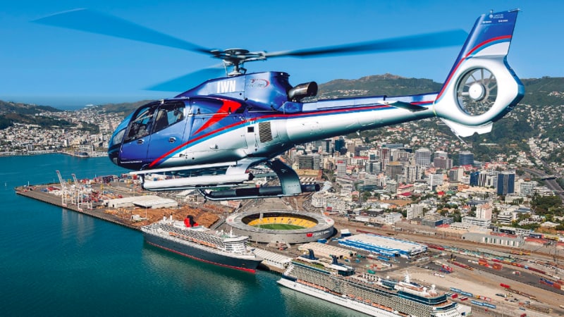 Feast your eyes and your appetite with a first class heli flight to your gourmet three course lunch.