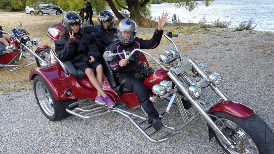 A one hour Wanaka Trike Tour encompassing the beautiful Lake Wanaka and the surrounding areas including Glendhu Bay, Albert Town & the Clutha River. 