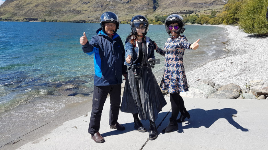 A one hour Wanaka Trike Tour encompassing the beautiful Lake Wanaka and the surrounding areas including Glendhu Bay, Albert Town & the Clutha River. 