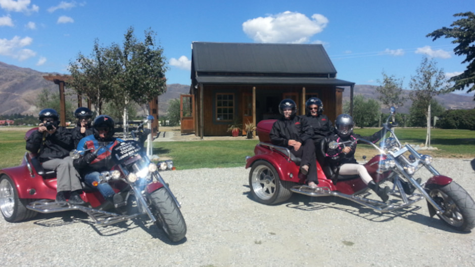Explore an array of beautiful boutique vineyards by trike!
