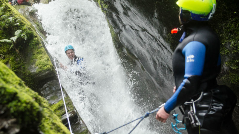 Get amongst natural New Zealand with this action packed canyoning experience.