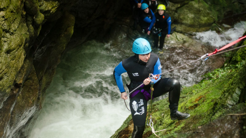 Get amongst natural New Zealand with this action packed canyoning experience.