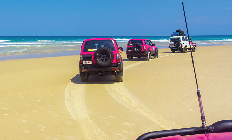The perfect backpacker combination! 2 day Fraser Island Tag Along Tour and a 2 day Whitsundays Sailing
