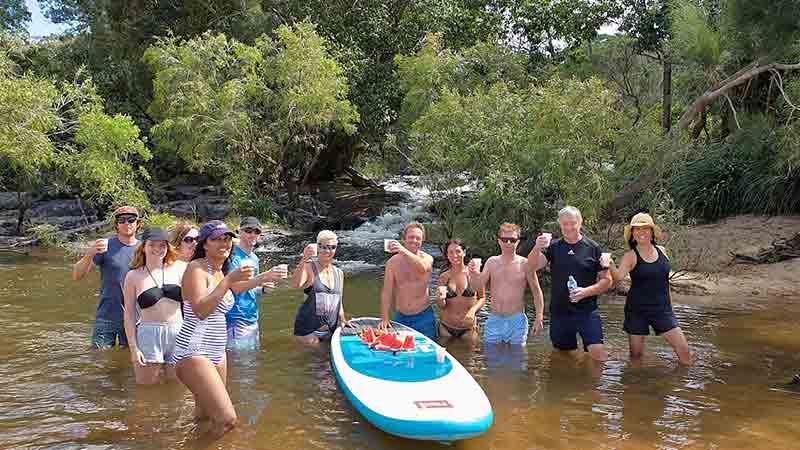 The Kuranda Rainforest Paddle Boarding Experience is the perfect relaxing paddle boarding trip for people of all levels of fitness.