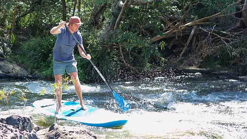 The Kuranda Rainforest Paddle Boarding Experience is the perfect relaxing paddle boarding trip for people of all levels of fitness.