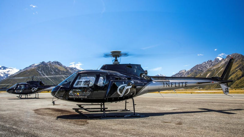 Take to the skies and experience a 25 minute helicopter flight through the Mount Cook National Park...