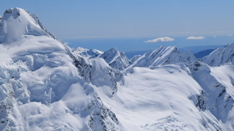 A 55 minute Helicopter scenic flight experience through the Mt Cook and Westland National Parks with a snow landings on either the Fox, Franz Josef or Tasman Glaciers - The ultimate way to see the Southern Alps!