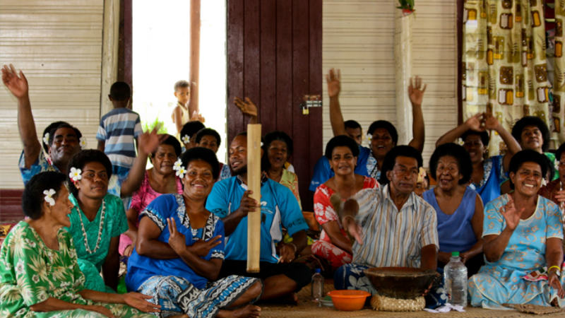 Get a taste of real Fiji village life with a cruise on the Sigatoka River.