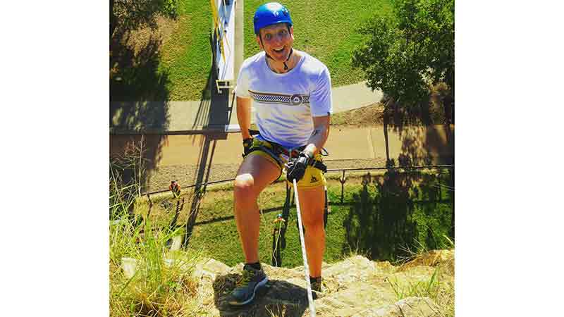 Come and join Green Frog Adventures for a rewarding but very challenging half together at the beautiful Kangaroo Point Cliffs, Brisbane, rock climbing and abseiling!