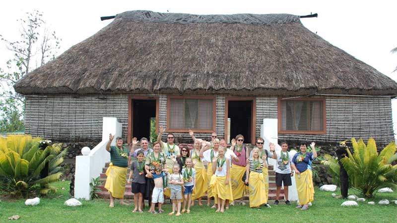 An introduction to village life and etiquette, Nadi markets, school visit and bathe in thermal mud pools.
