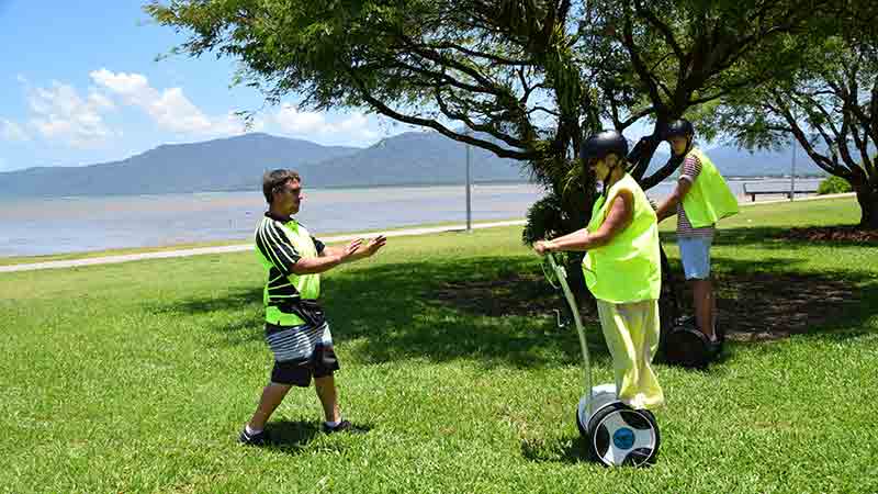 Join Ninebot tours for a fun, exciting and informative tour of downtown Cairns.