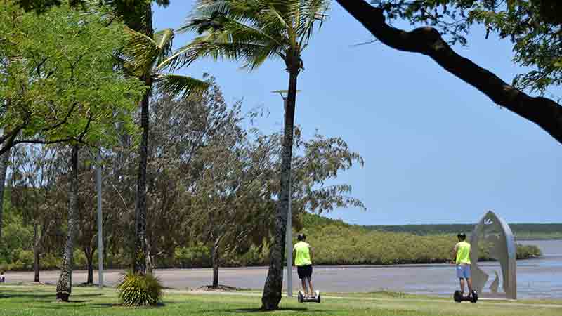 Join Ninebot tours for a fun, exciting and informative tour of downtown Cairns.