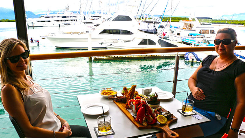 A waterside dining experience with excellent cuisine and incredible views.