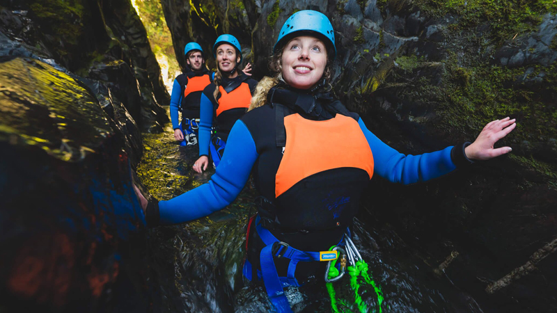 Canyoning is an adventure sport like no other! This is the perfect balance of rocks ropes and rivers. Embrace the stunning beauty of your surrounds and conquer the fun challenges of a descent through the narrow walls of the canyon. Encounter zip lines, waterfalls, rock jumps, deep pools, natural water-slides and much more!