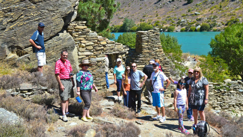 A journey on a Clutha River Heritage Cruise bring's Central Otago's Golden history to life,
connecting people to the more isolated reaches of the mighty Clutha River, where some of New Zealand's best preserved gold mining remains dating back to the 1860's are situated.