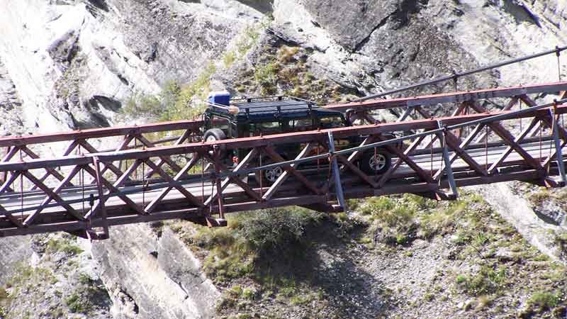 The Nomad Safaris Skippers Canyon adventure is a half-day heritage tour that follows the rugged and once treacherous Skippers Road.