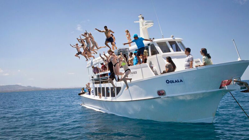 Sail to the peaceful island haven that is Savala on a boutique cruise experience away from the crowds. Enjoy lunch, complimentary drinks, watersports, wildlife and a glass bottom boat ride on this memorable trip brought to you by Oolala Cruises.