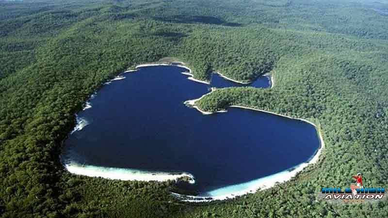 Get a unique perspective from the air with a 30 minute scenic flight experience over Fraser Island ex Hervey Bay