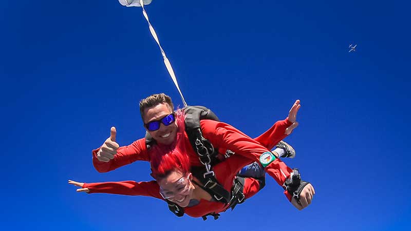 Skydive Brisbane, tandem skydive up to 15,000ft