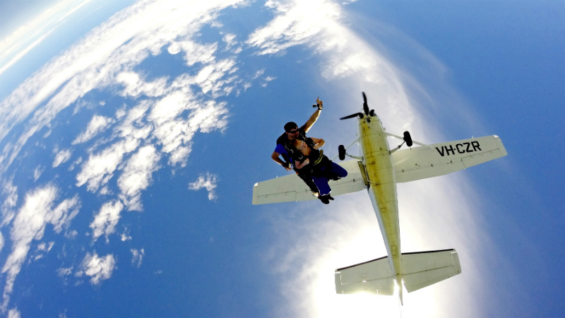 Join us for a tandem skydive in Newcastle! Leave your comfort zone at the door and jump into the sky where the city meets the ocean!