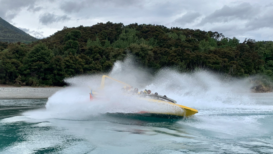 Experience breathtaking scenery with expert fast water jet boat drivers on this Canyon Safari as you travel through the gorge taking in the waterfalls and the Trans Alpine Railway. 