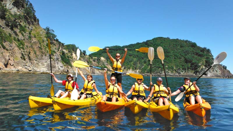 Get your paddle on and discover the paradise that is Ohiwa Harbour with a 3 hour double kayak Hire!